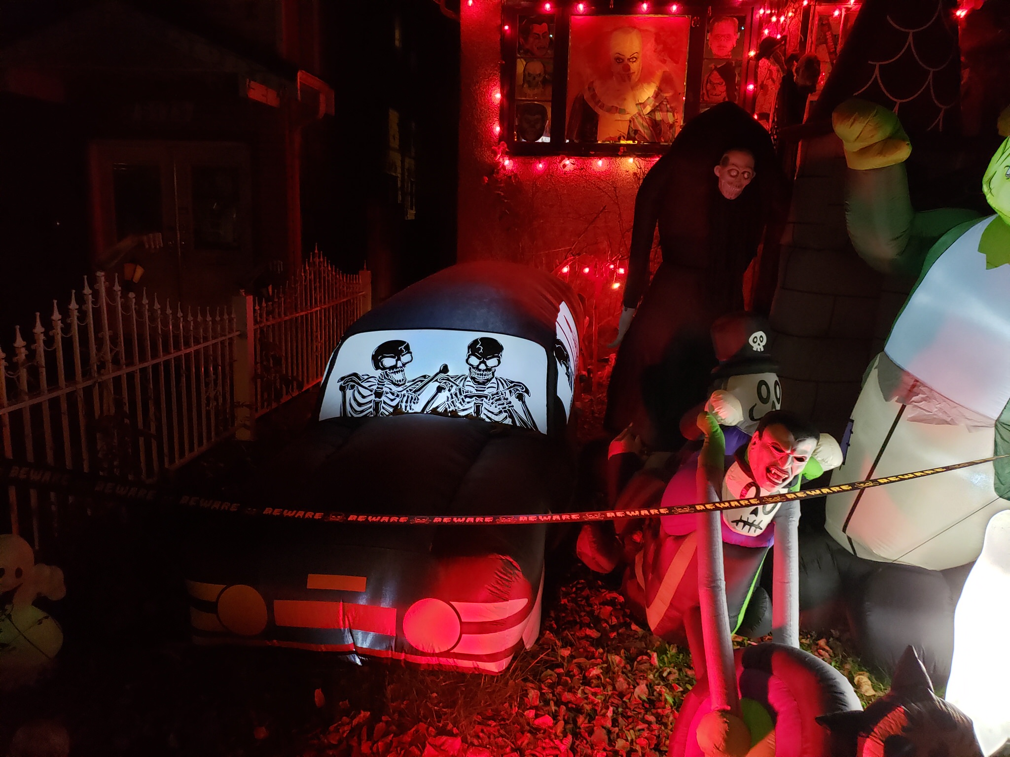 5179 Fairmont Street Halloween Display