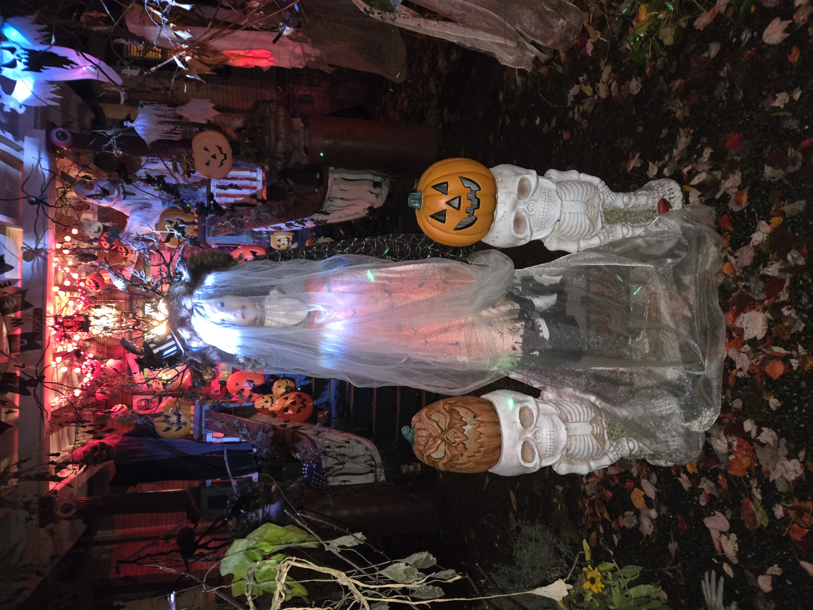 Aberdeen Mansion Halloween Display