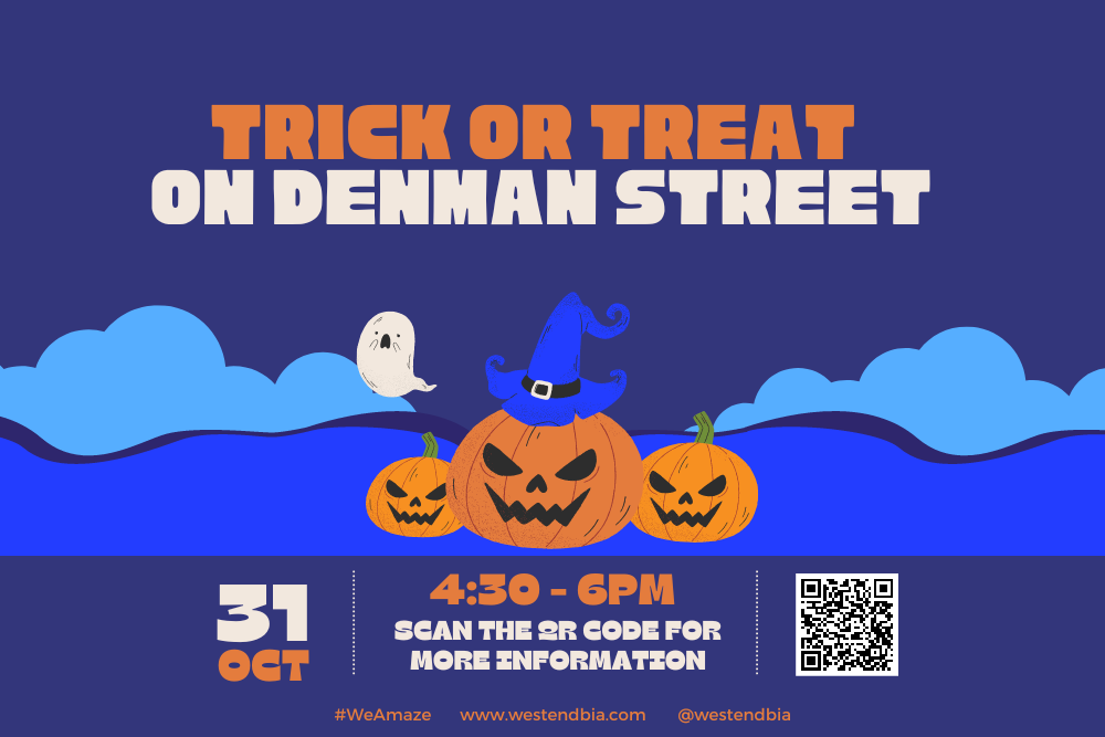 Trick or Treat on Denman Street