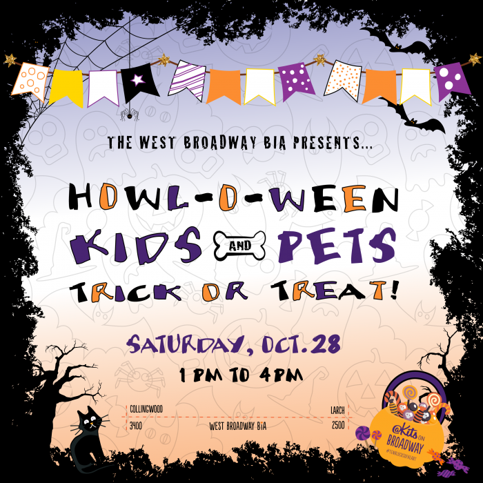 Howl-O-Ween Kids and Pets Trick or Treat on West Broadway