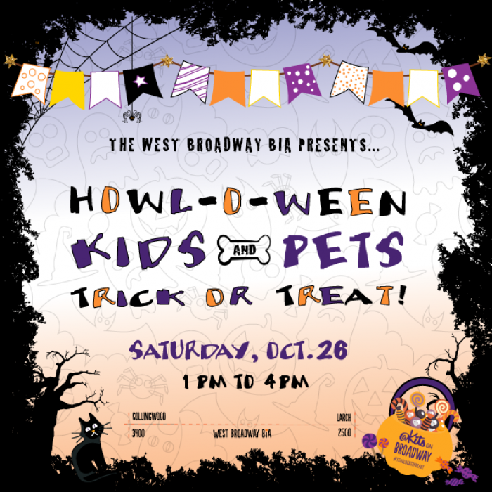 Howl-O-Ween Kids and Pets Trick or Treat on West Broadway