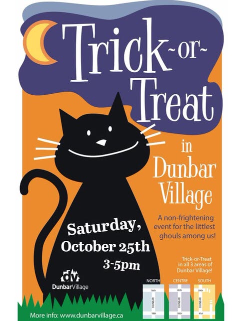 Trick or Treat in Dunbar Village
